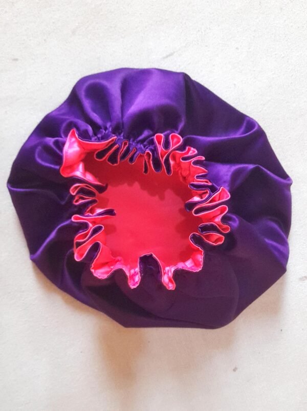 Silk Satin Hair Bonnet - Double-Layered